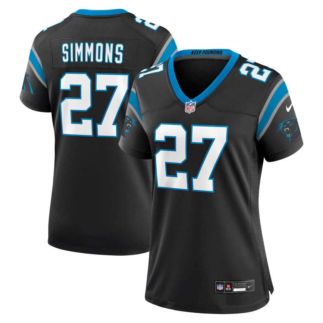 Isaiah Simmons Carolina Panthers Women's Team Jersey - Black