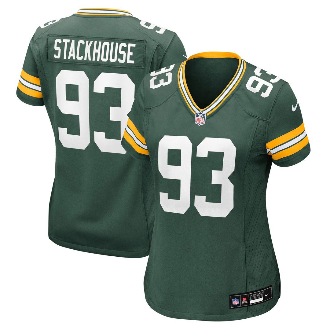 Nazir Stackhouse Green Bay Packers Women's Team Jersey - Green