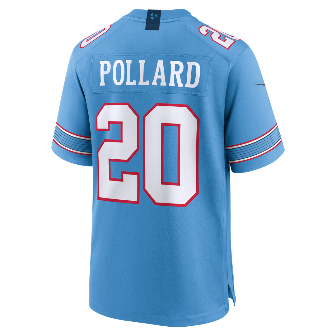 Tony Pollard Tennessee Titans Jersey - Light Blue