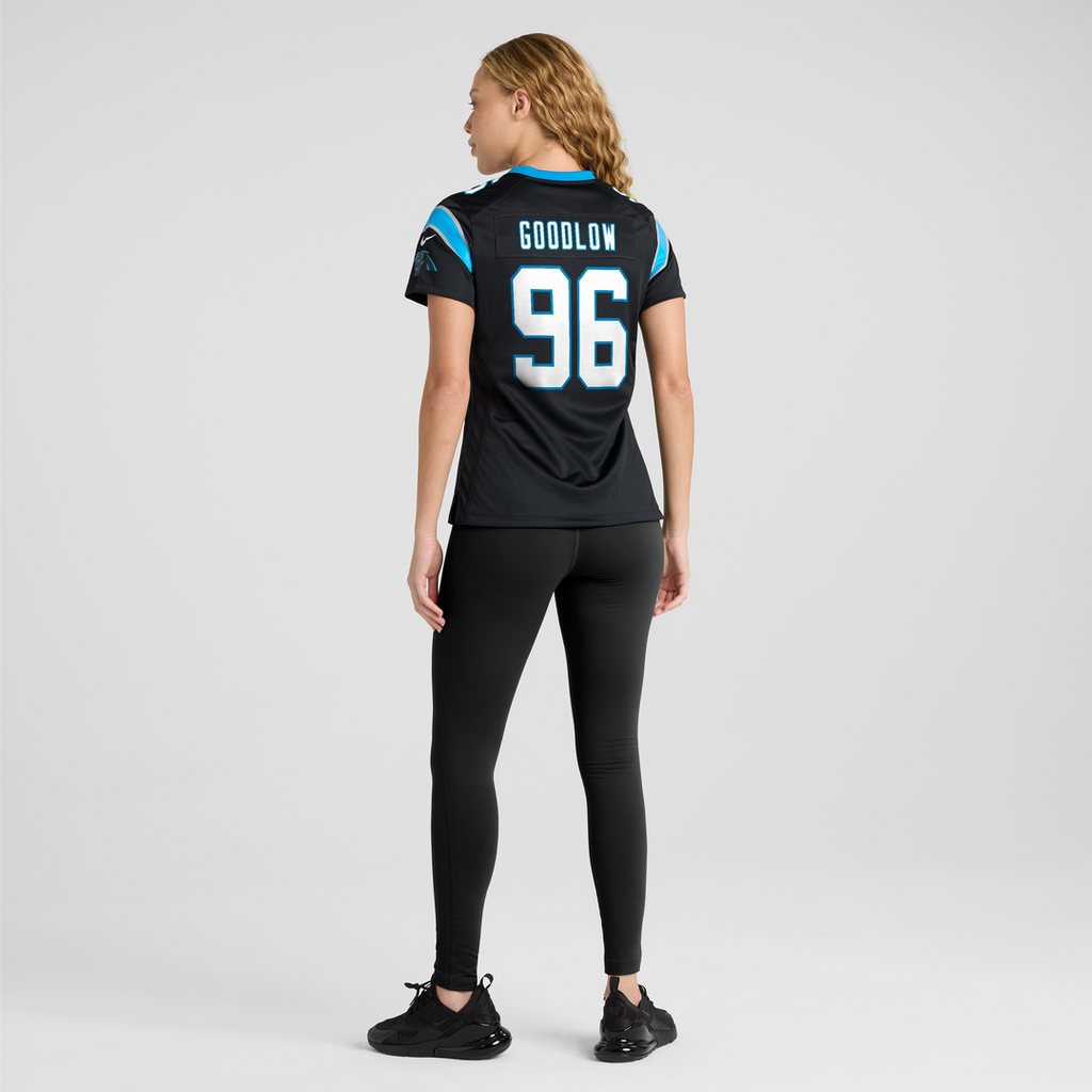 Anthony Goodlow Carolina Panthers Women's Team Jersey - Black