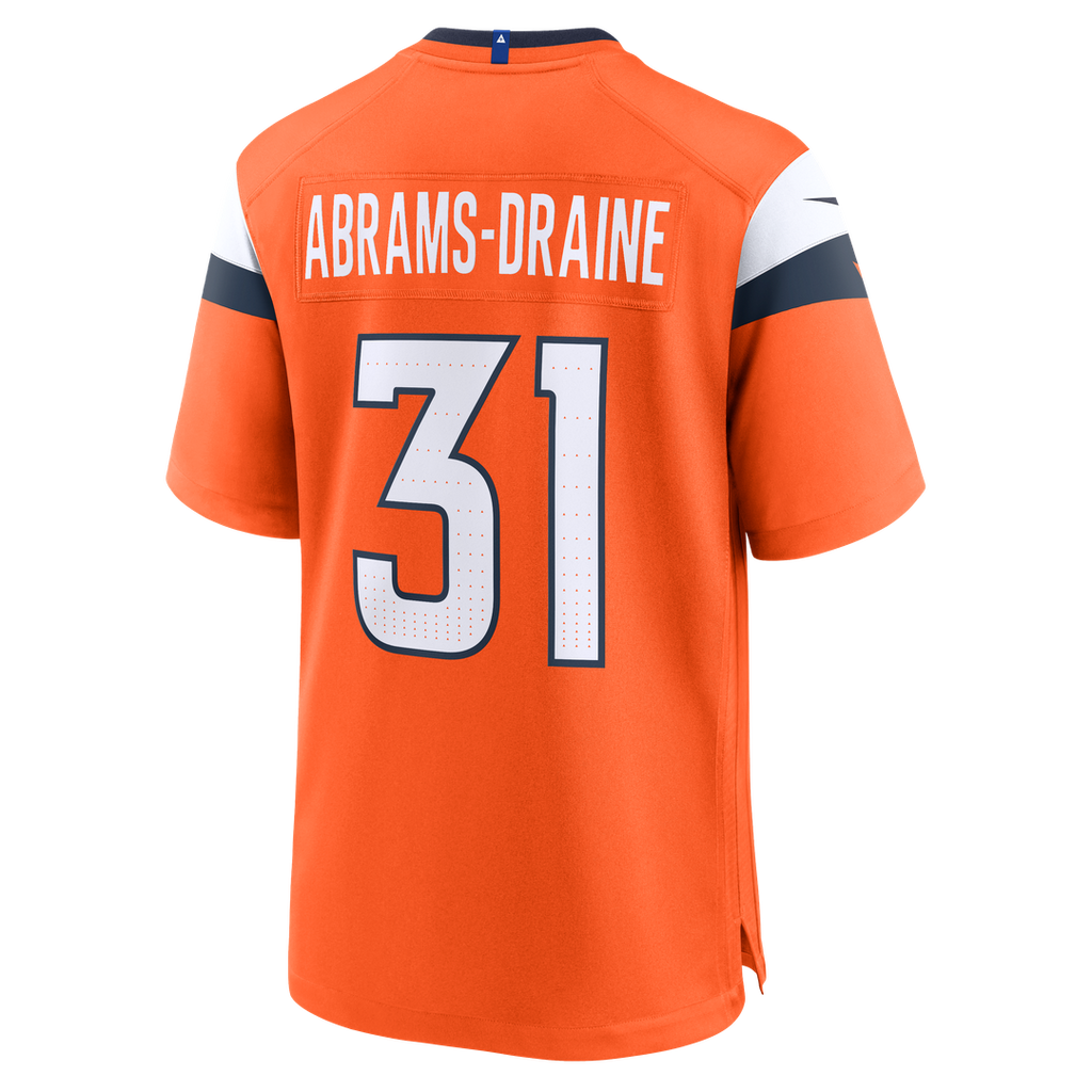 Kris Abrams-Draine Denver Broncos Team Jersey - Orange