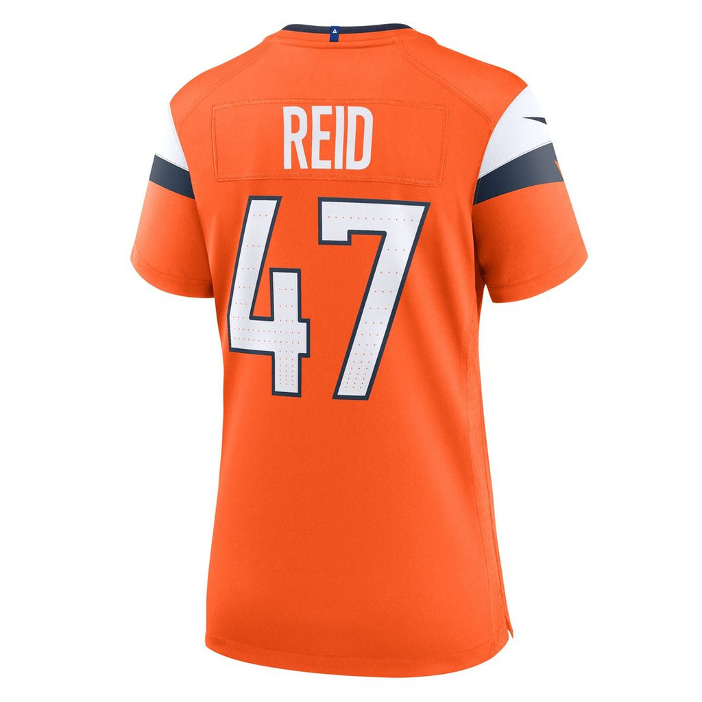 Karene Reid Denver Broncos Women's Team Jersey - Orange