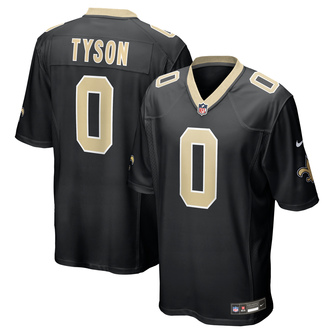 Jordyn Tyson New Orleans Saints Team Jersey - Black