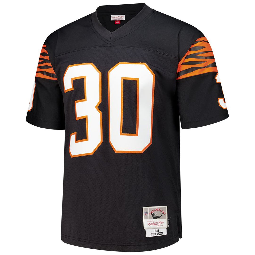 Ickey Woods Cincinnati Bengals 1988 Legacy Jersey - Black