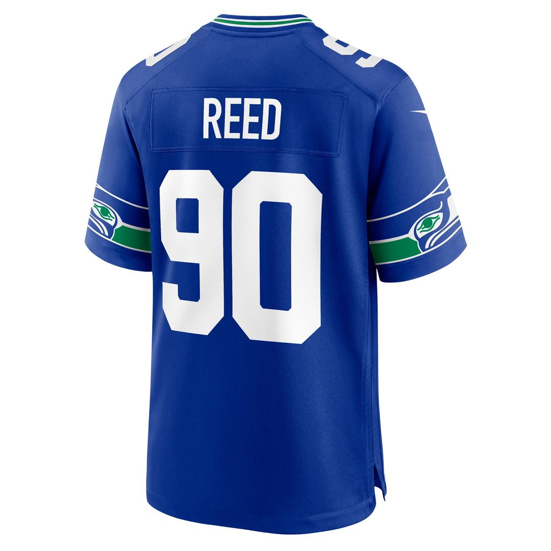 Jarran Reed Seattle Seahawks Alternate Jersey - Royal