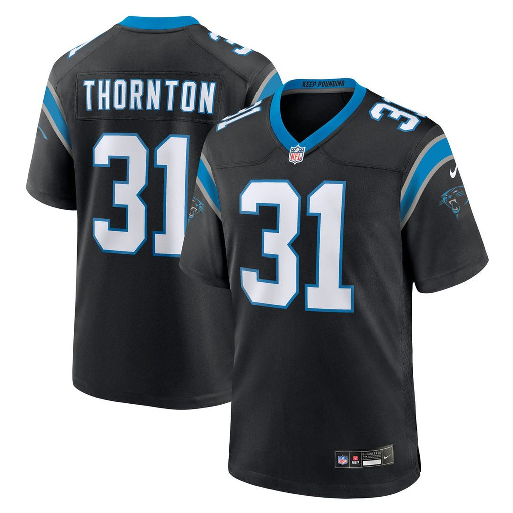 Corey Thornton Carolina Panthers Team Jersey - Black