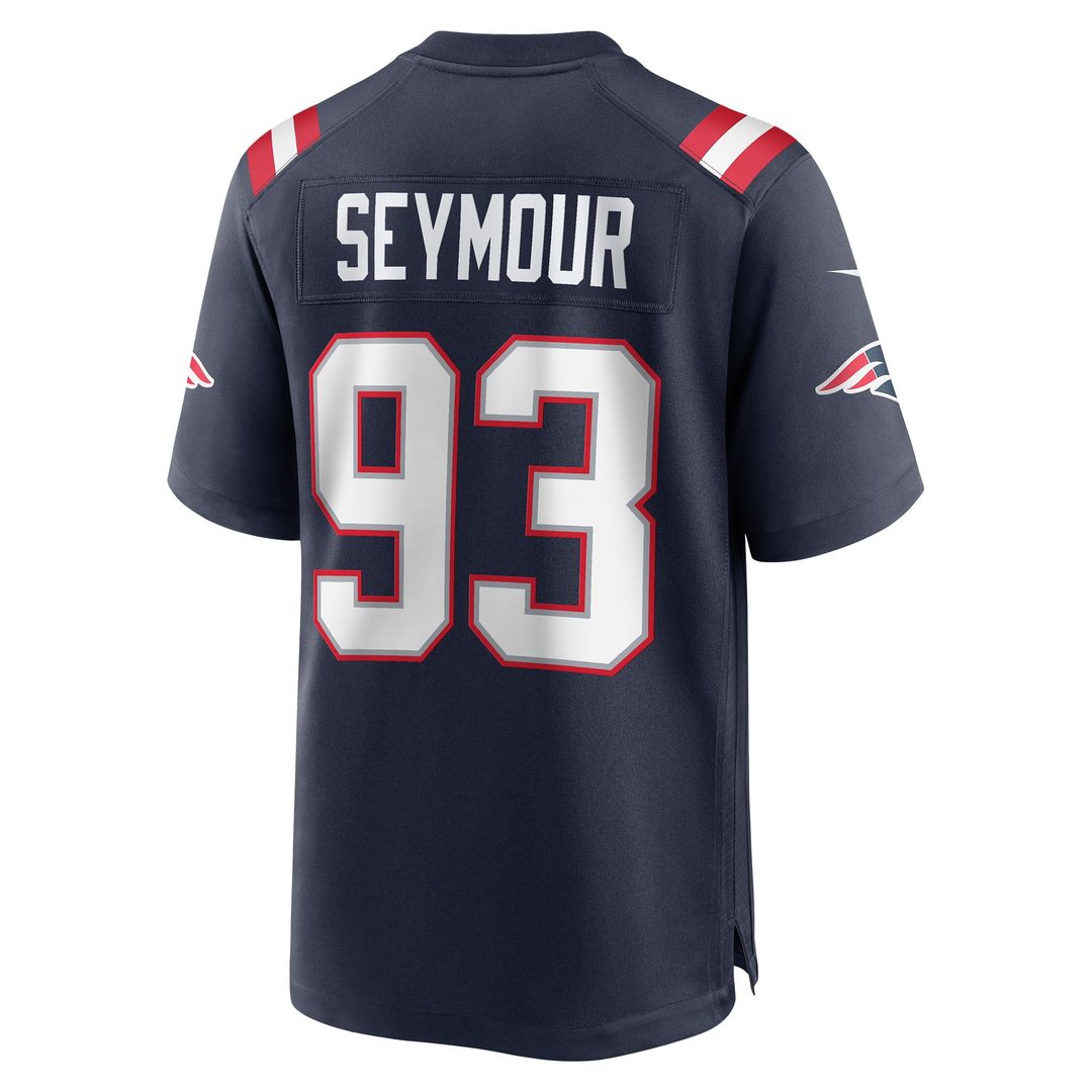 Richard Seymour New England Patriots Retired Player Jersey - Navy