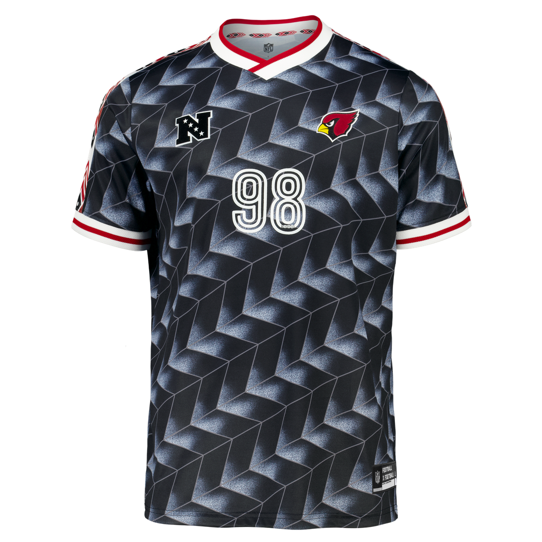 Arizona Cardinals Youth Football x Football V-Neck Fan Top - Black