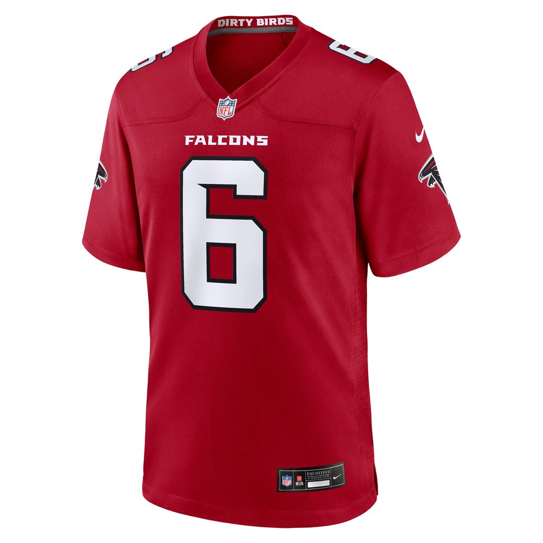 Nick Folk Atlanta Falcons Team Jersey - Red