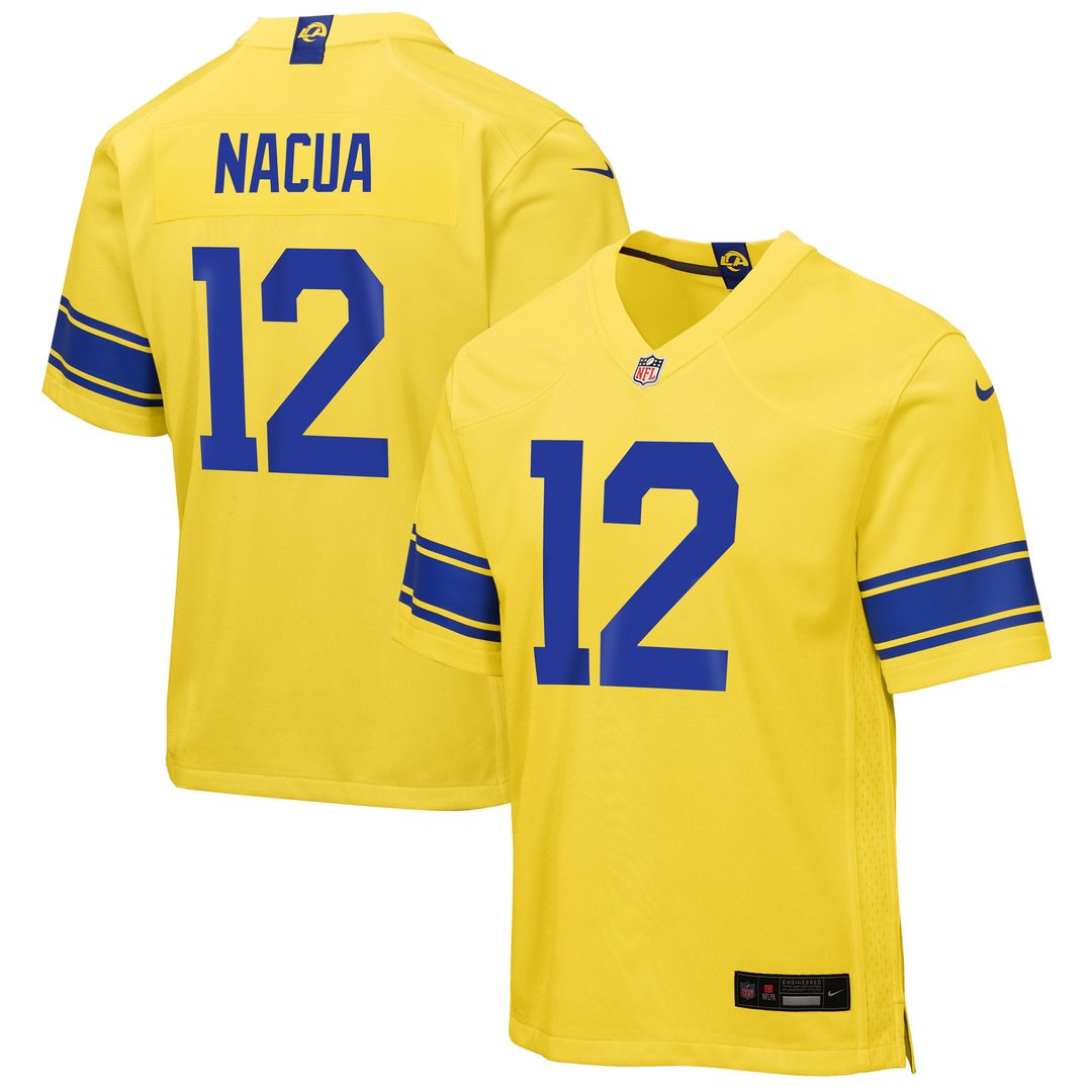 Puka Nacua Los Angeles Rams Youth Classic Sol Jersey