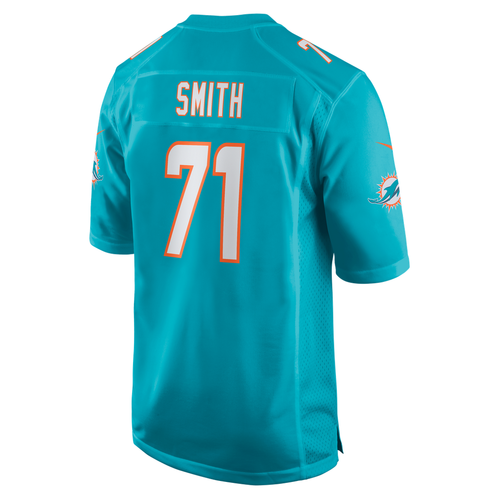 Kion Smith Miami Dolphins Jersey - Aqua