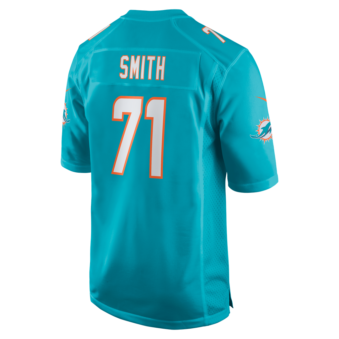 Kion Smith Miami Dolphins Jersey - Aqua
