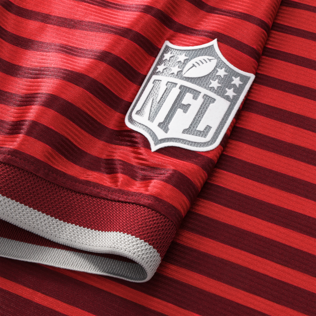 Atlanta Falcons Youth Football x Football V-Neck Fan Top - Red