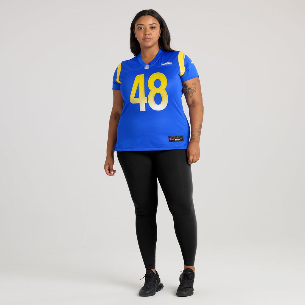 Omar Speights Los Angeles Rams Women's Jersey - Royal
