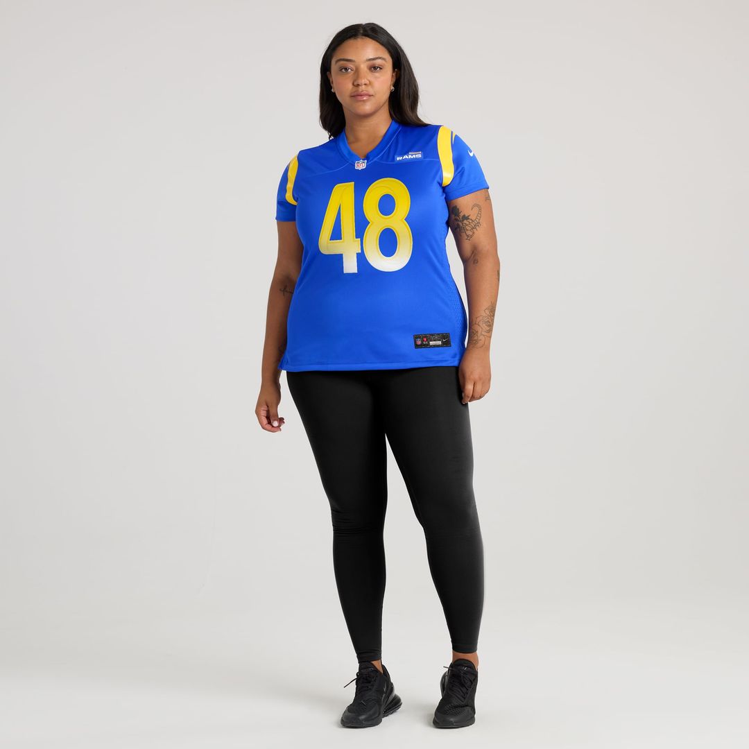 Omar Speights Los Angeles Rams Women's Jersey - Royal