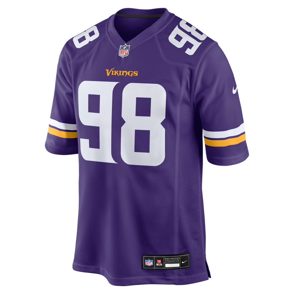 Bo Richter Minnesota Vikings Team Jersey - Purple