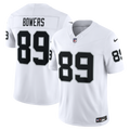 Brock Bowers Las Vegas Raiders Stitched Jersey - White