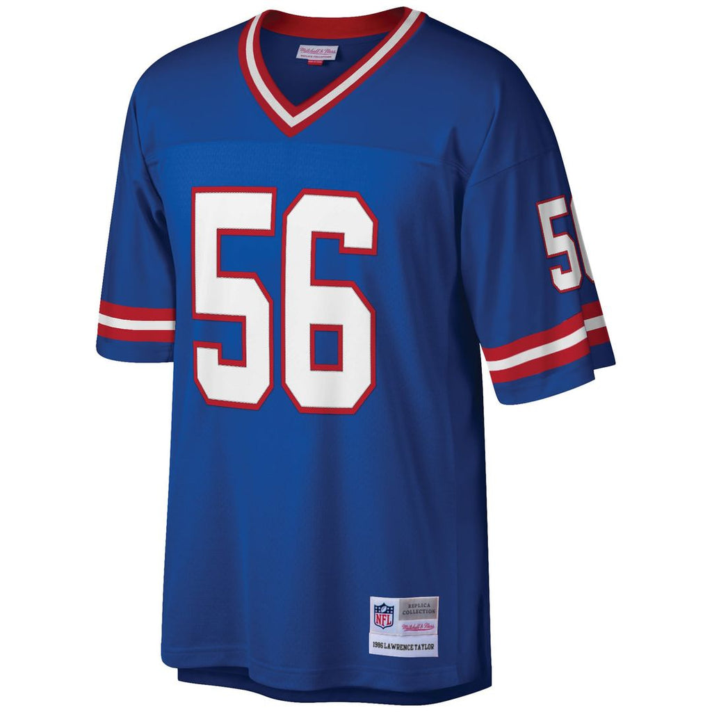 Lawrence Taylor New York Giants Big & Tall 1986 Retired Player Jersey - Royal