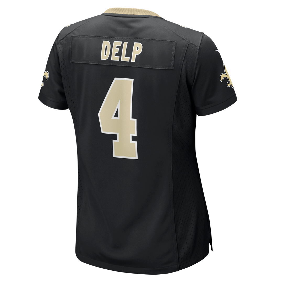 Oscar Delp New Orleans Saints Women's Team Jersey - Black