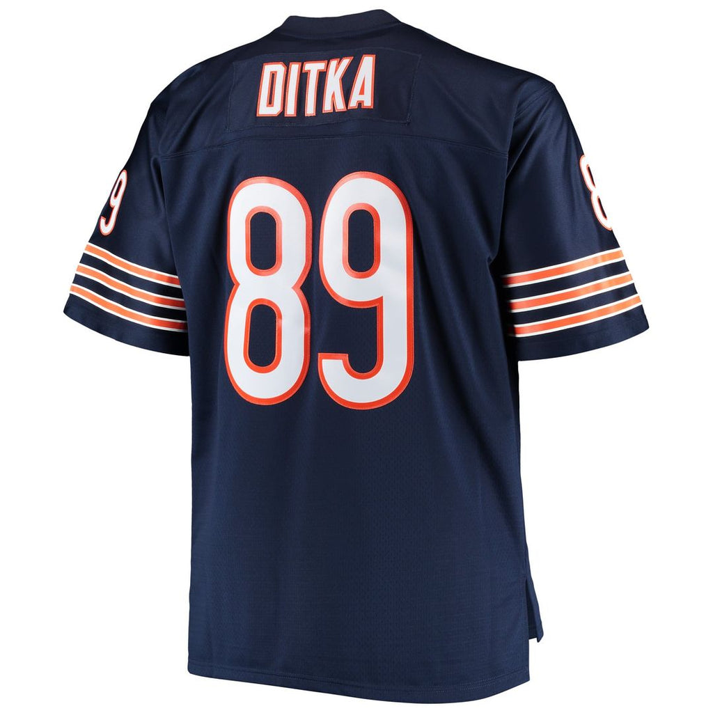 Mike Ditka Chicago Bears Big & Tall 1966 Retired Player Jersey - Navy