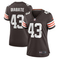 Mohamoud Diabate Cleveland Browns Women's Team Jersey - Brown