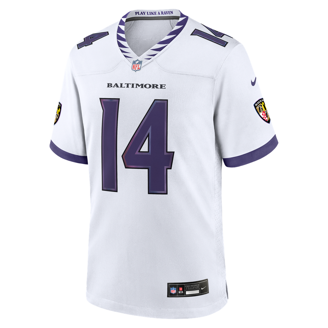 Kyle Hamilton Baltimore Ravens Jersey - White