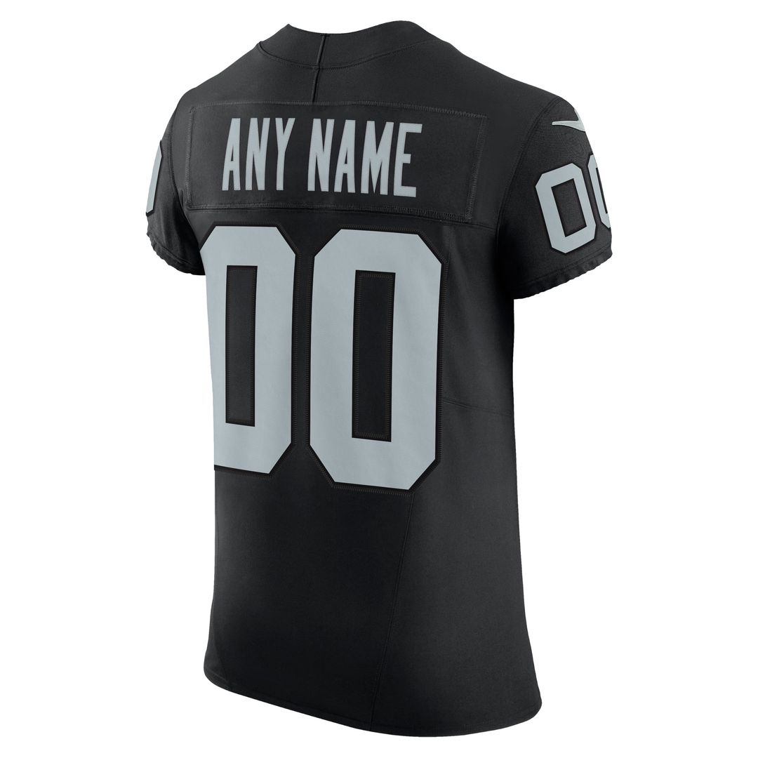 Las Vegas Raiders Elite Custom Jersey - Black