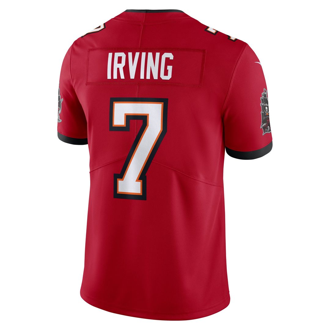Bucky Irving Tampa Bay Buccaneers Stitched Jersey - Red