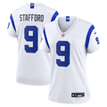 Matthew Stafford Los Angeles Rams Women's Fearsome White Jersey