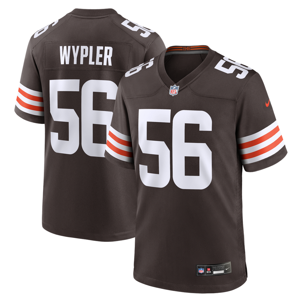 Luke Wypler Cleveland Browns Team Jersey - Brown