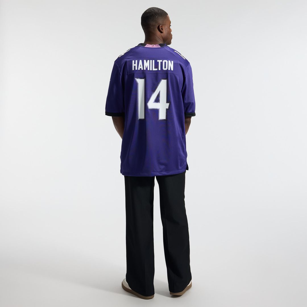 Kyle Hamilton Baltimore Ravens Team Jersey - Purple