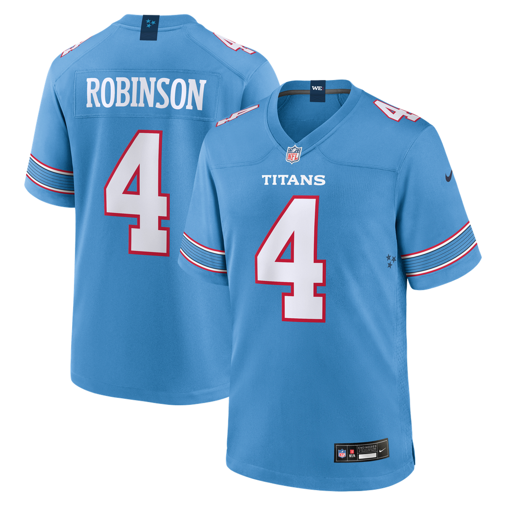 Wan'Dale Robinson Tennessee Titans Jersey - White
