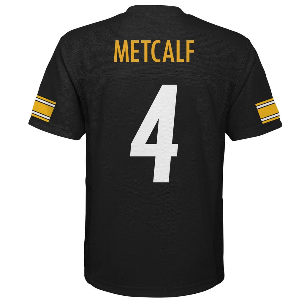 DK Metcalf Pittsburgh Steelers Youth Jersey - Black