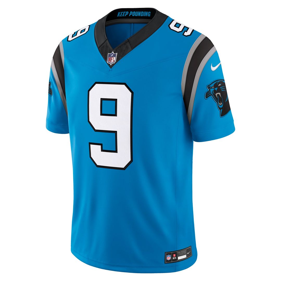 Bryce Young Carolina Panthers Alternate Stitched Jersey - Blue