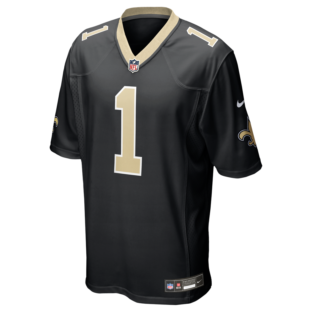 Number 1 Dad New Orleans Saints Jersey - Black