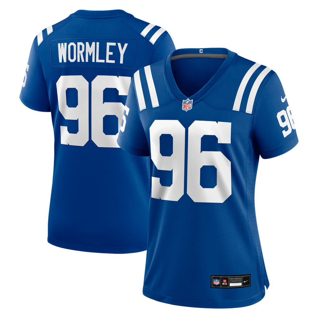 Chris Wormley Indianapolis Colts Women's Team Jersey - Royal