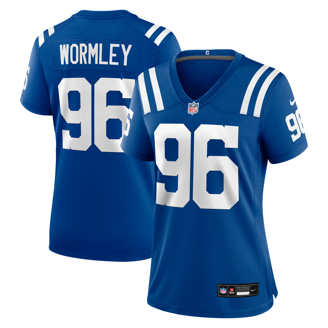 Chris Wormley Indianapolis Colts Women's Team Jersey - Royal