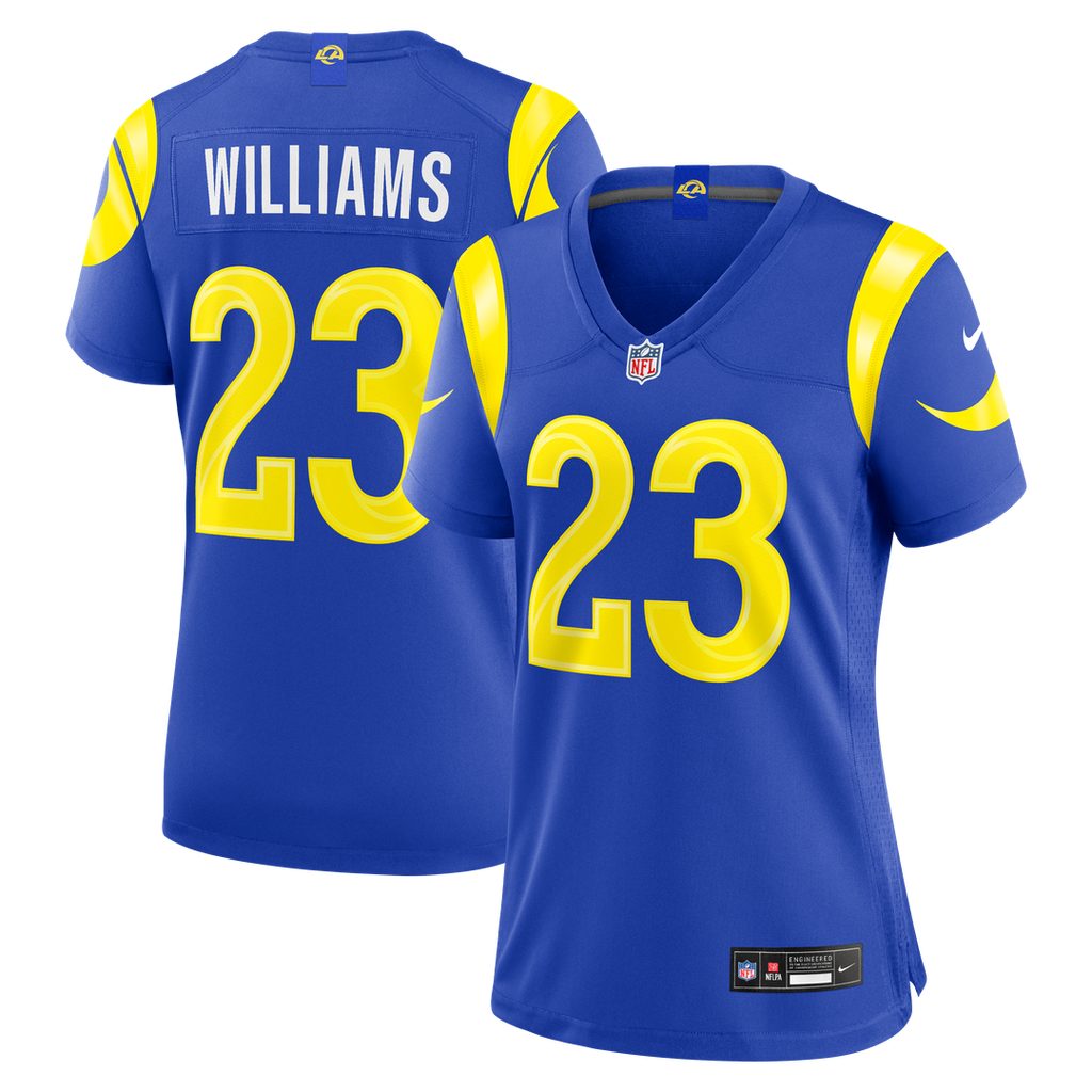 Kyren Williams Los Angeles Rams Women's Classic Sol Jersey