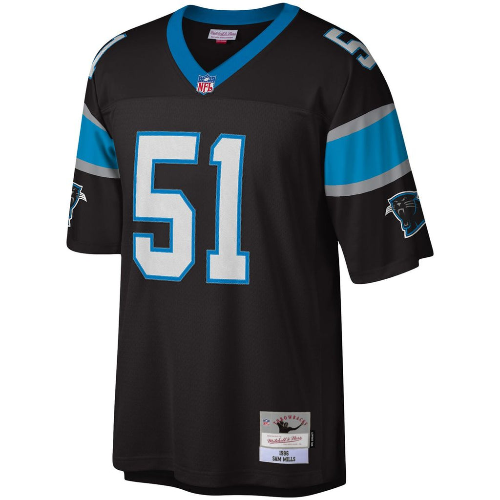 Sam Mills Carolina Panthers Legacy Jersey - Black