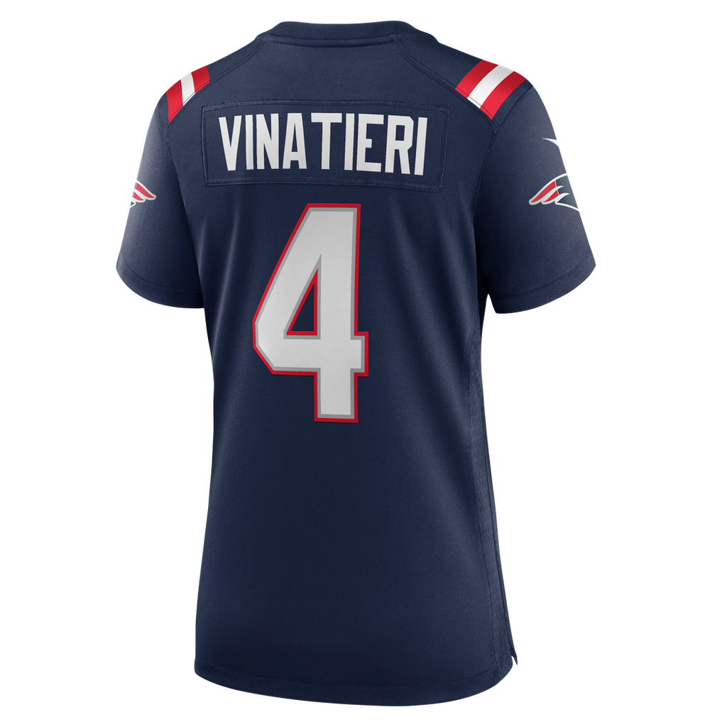 Adam Vinatieri New England Patriots Women's Team Retired Jersey - Navy
