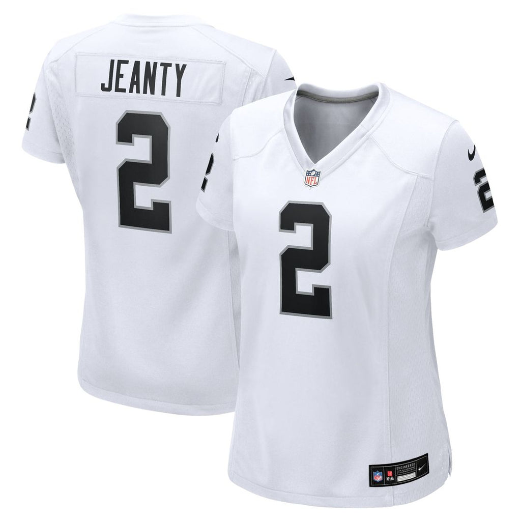Ashton Jeanty Las Vegas Raiders Women's Jersey - White
