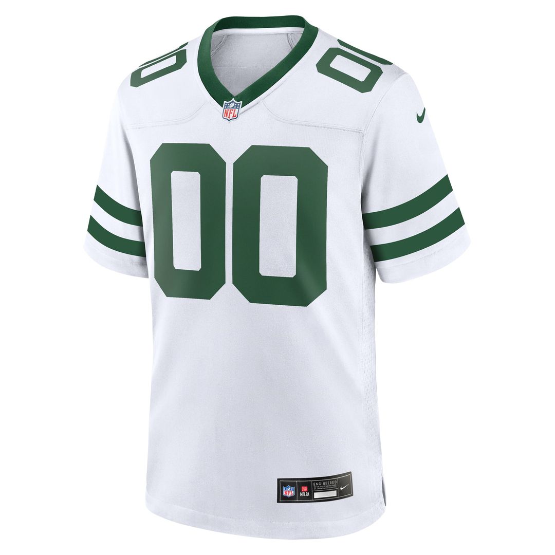 New York Jets Custom Jersey - Legacy White