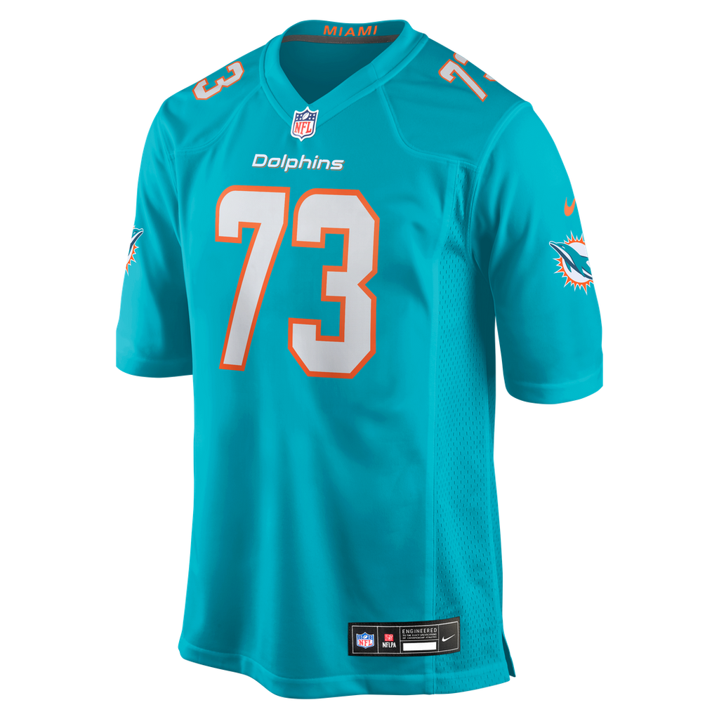 Austin Jackson Miami Dolphins Jersey - Aqua