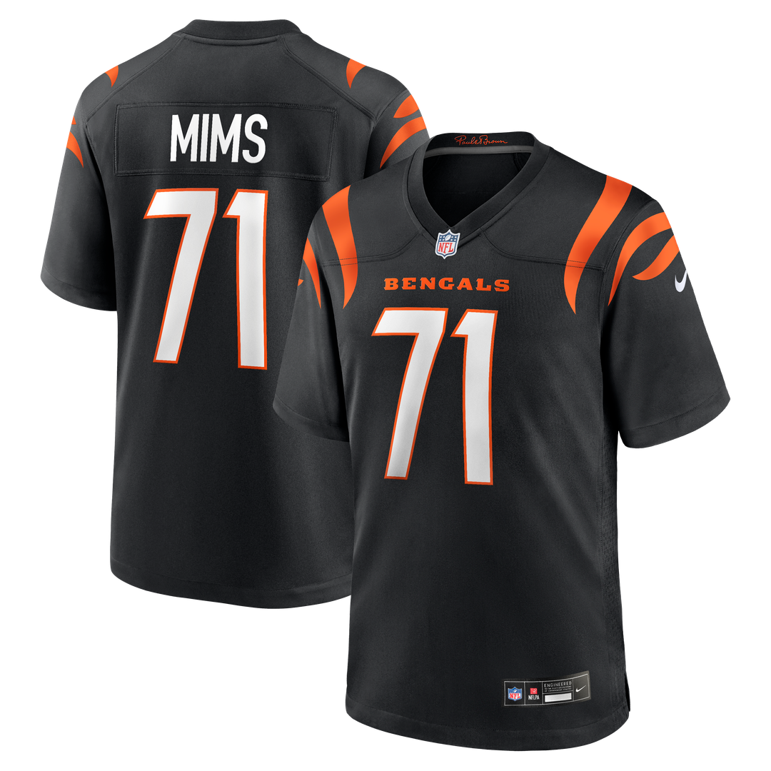 Amarius Mims Cincinnati Bengals Player Jersey - Black