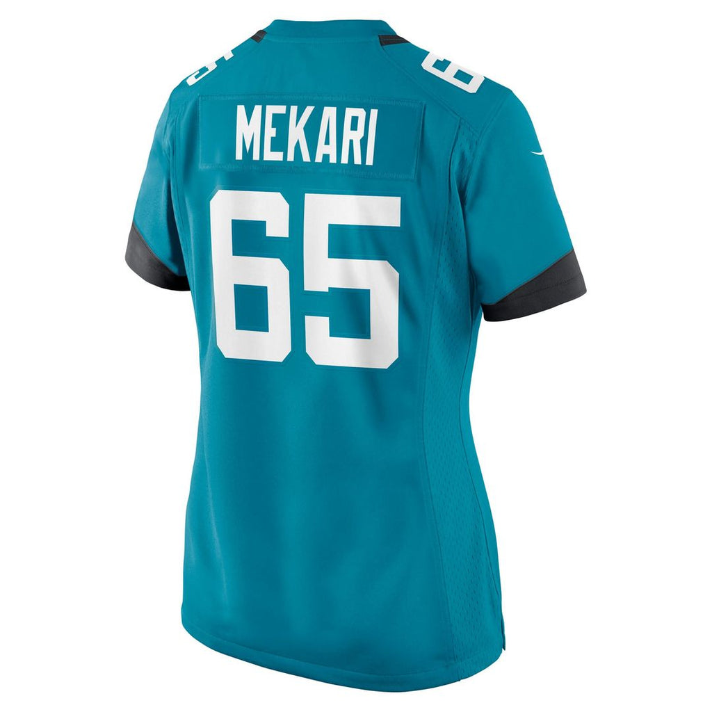 Patrick Mekari Jacksonville Jaguars Women's Team Jersey - Teal