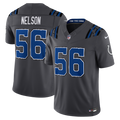 Quenton Nelson Indianapolis Colts 2026 Rivalries Collection Stitched Jersey - Anthracite