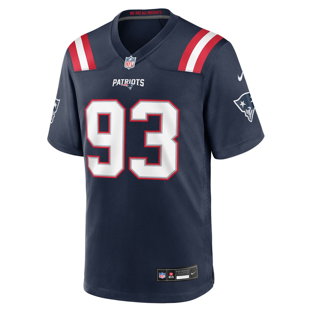 Leonard Taylor New England Patriots Team Jersey - Navy