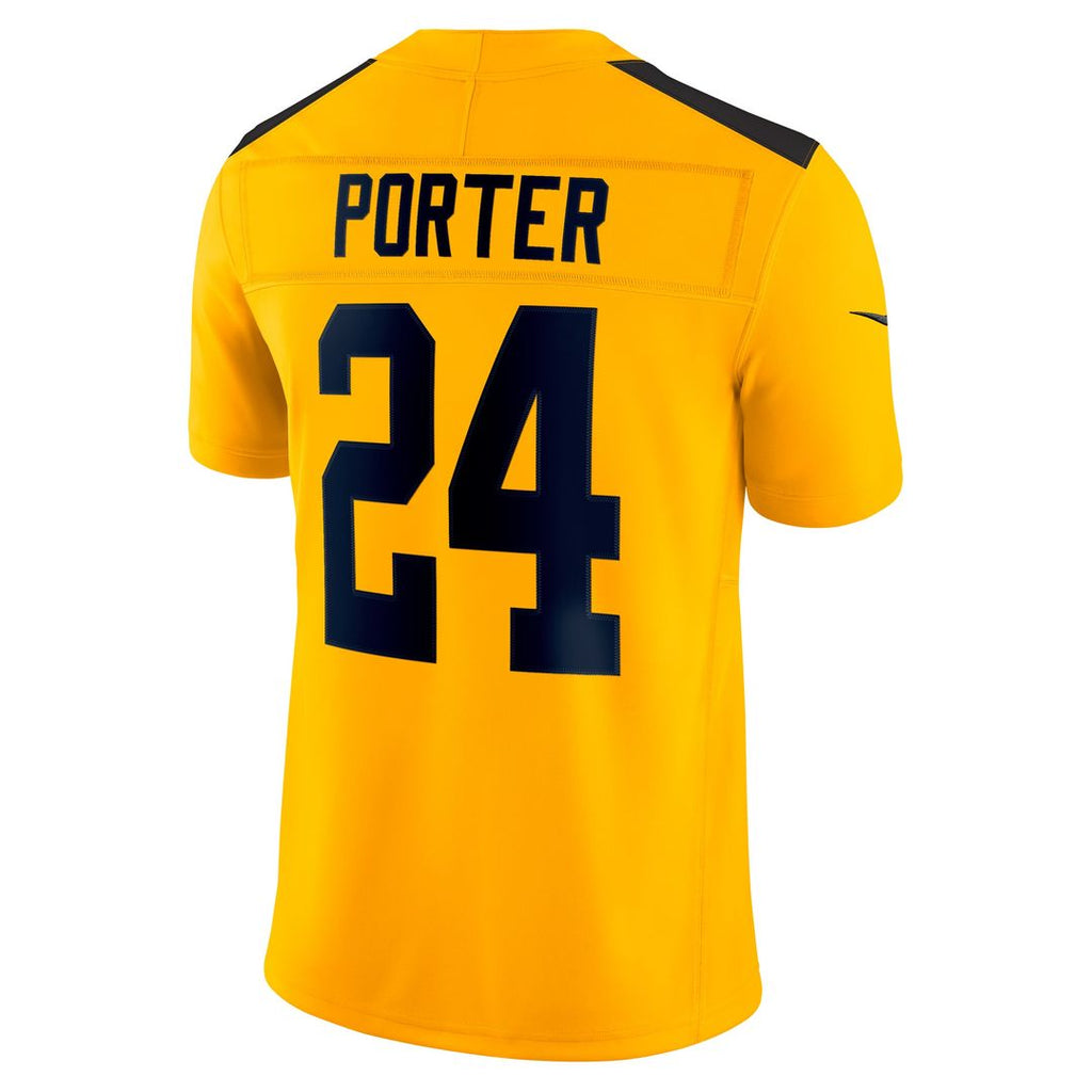 Joey Porter Jr. Pittsburgh Steelers Jersey - Black
