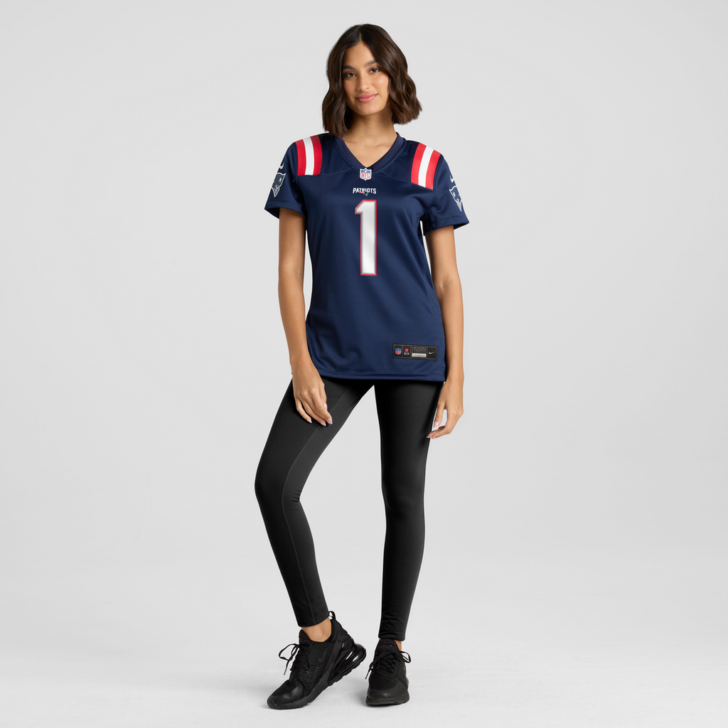 A.J. Brown New England Patriots Women's Jersey - Navy