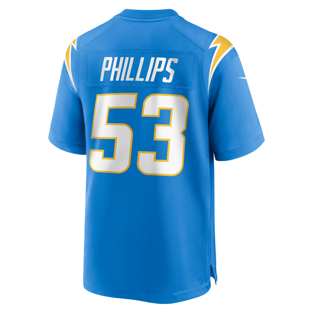 Del'Shawn Phillips Los Angeles Chargers Team Jersey - Powder Blue